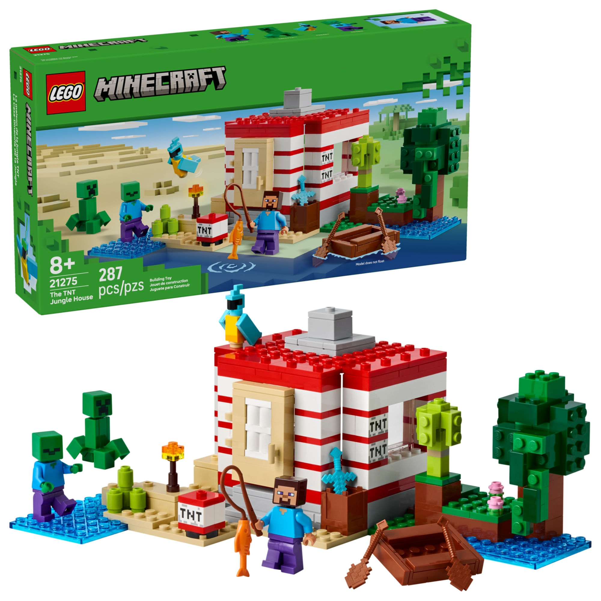 LEGO® Minecraft - A Casa da Selva TNT